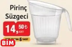PİRİNÇ SÜZGECİ